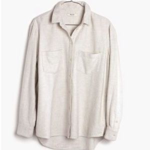 Madewell Oversized Ex Boyfriend Flannel